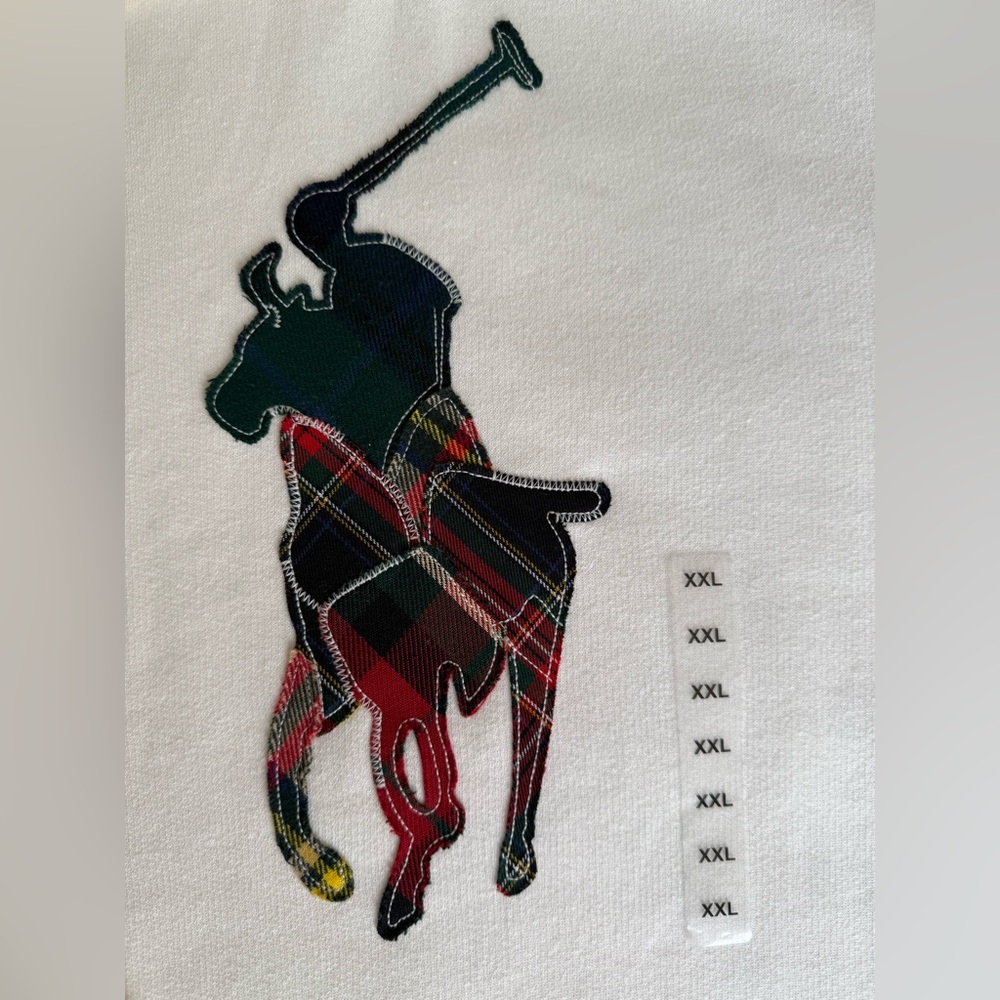 🤍 NWT Polo Ralph Lauren Hoodie XXL | Fleece Lined | Equestrian Patch